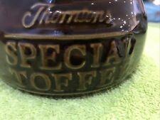  Lovely Thornton's Special Toffee Storage Jar, In Used Nice Condition. 