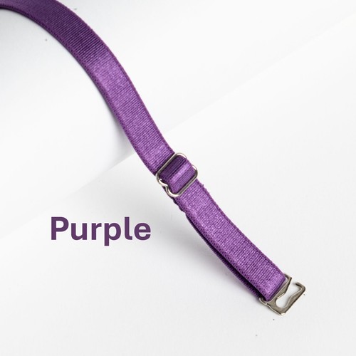 Purple replacement bra straps - replacement,