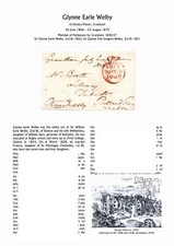 HH-GB Free Front 1839 signed G Earle Welby, MP Grantham