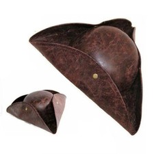 Adult Brown Pirate Tricorne