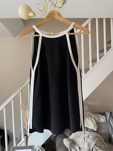 Zara ladies black and white