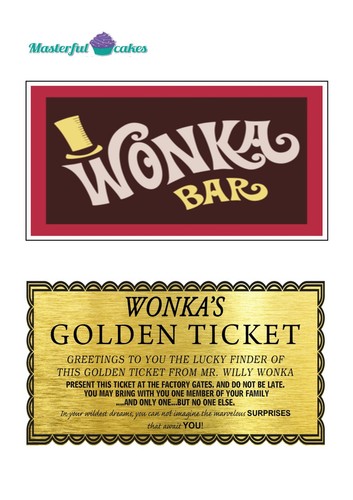 Willy wonka bar - willy, and