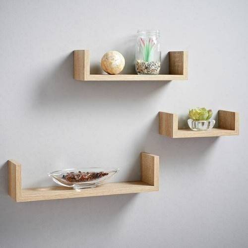 Set shape floating wall - set,