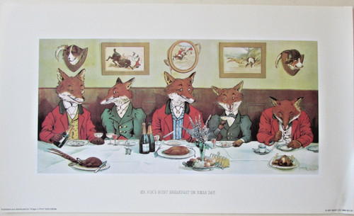Fox hunt breakfast - fox's,