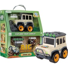 Little Tikes Big Adventures Safari SUV STEM Toy - Includes Vehicle with Binocula
