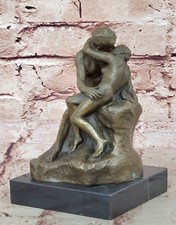 Art Deco The Kiss 100% Bronze