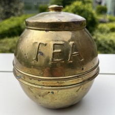 Vintage 1924 Lipton Brass Tea