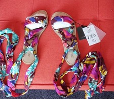 ZARA Gladiator Sandal Size 6