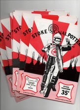 1984 Stoke Speedway programmes (9)