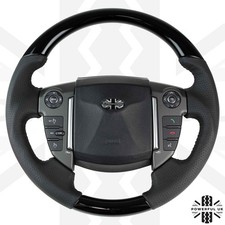 Black Piano Steering Wheel
