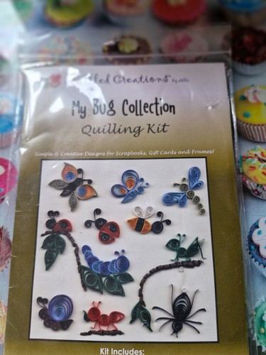 Quilling set bugs crafting - set,