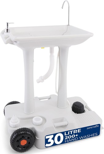 Portable camping sink with - camping, 30l