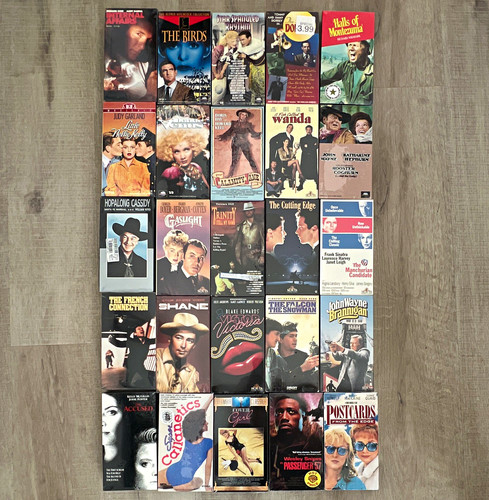 Vhs movies factory sealed - 25,