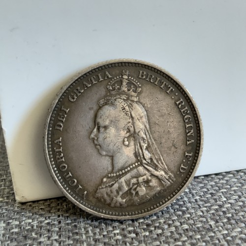 1887 queen victoria - victoria, silver