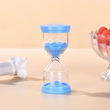 High Borosilicate Glass Colorful Hourglass Toy Sand Timer  Children