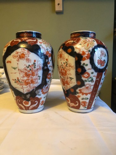 Pair antique japanese - of,