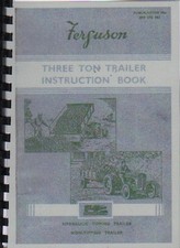 Ferguson three ton tractor - ton,