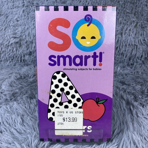 Smart letters vhs tape 2001 - letters,