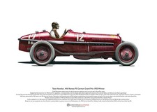 Tazio nuvolari alfa romeo p3 - alfa,
