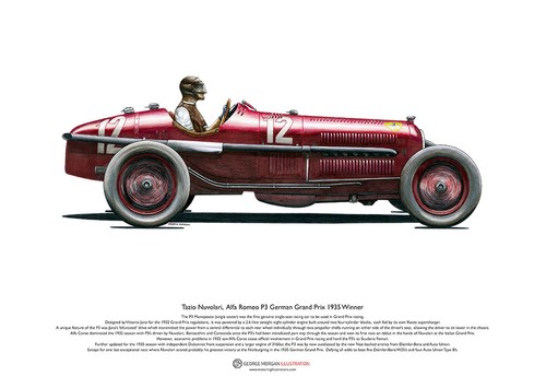 Tazio nuvolari alfa - alfa, p3