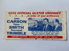 Original 1982 UUP John Carson