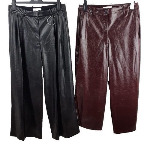 Women faux leather - m&s,