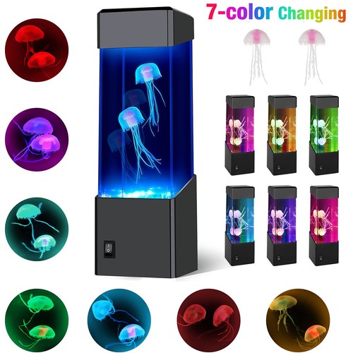 Led jellyfish lava lamp - jellyfish,
