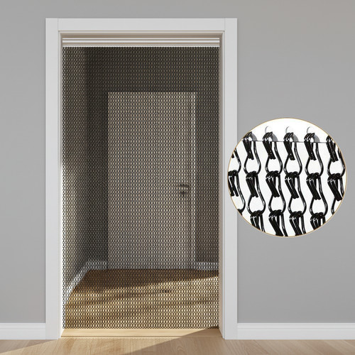 Aluminum chain door - chain,