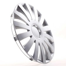 4x Wheel Trims 15 Inch Hub Caps Covers "Wind" silber for Chrysler Fiat Lada Merc