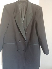 Size 20 Black Tuxedo Style Jacket Primark