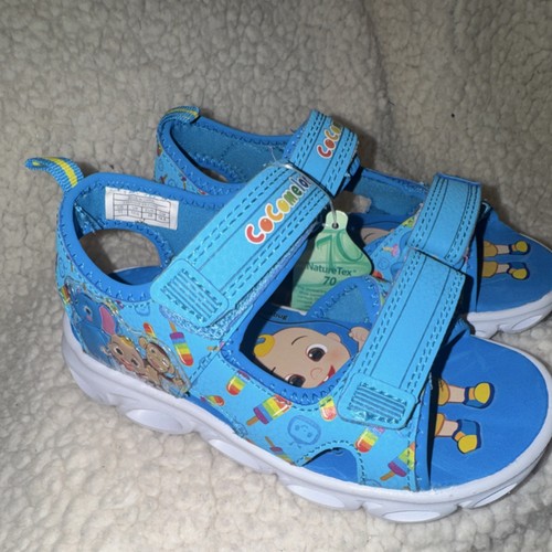 Cocomelon blue cartoon sandals - cartoon,