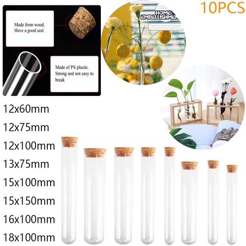 10x clear lab plastic test - 10x,