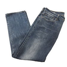 G-Star Mens Jeans 32x31 Blue Revend Straight Regular Casual Fit  Button W32 L31