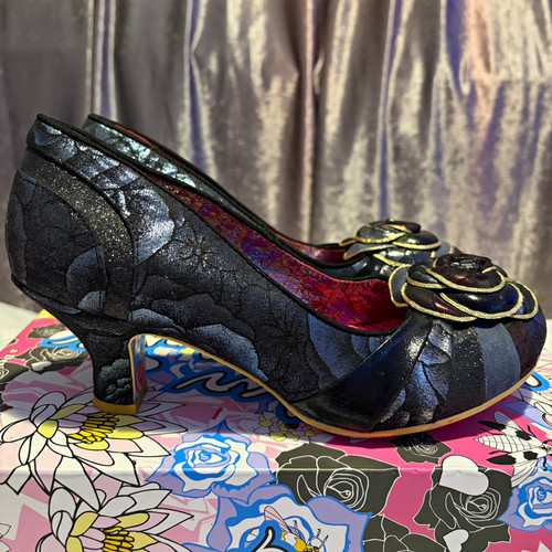Irregular choice euro navy - irregular,