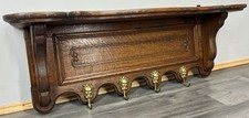 French Vintage Coat Rack Oak 4