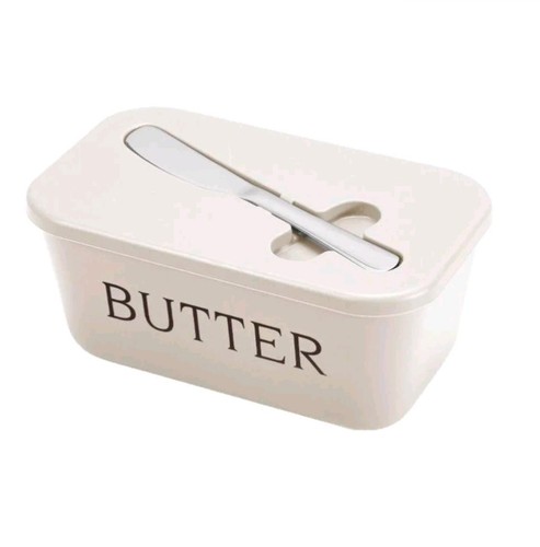 Butter dish with - dish, lid