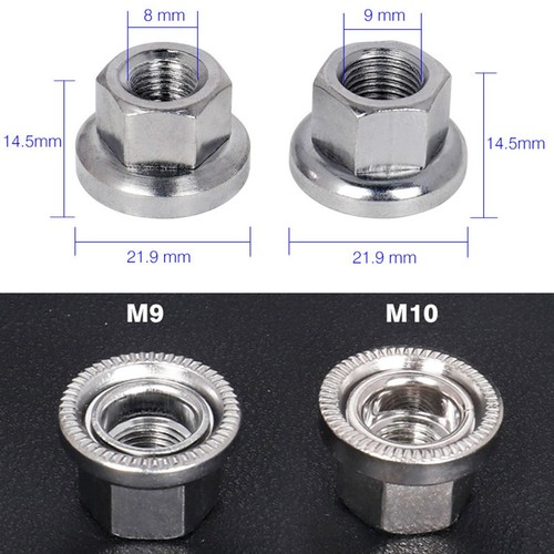2pcs m10 stainless steel - stainless,