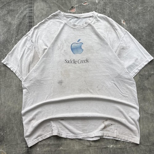 Vintage distressed apple - vintage,