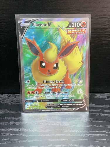 Pokémon tcg flareon - pokémon, v