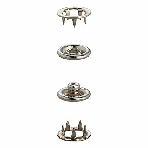 Silver snap fasteners bulk - snap, /