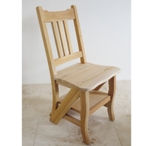 Wooden chair step - chair,
