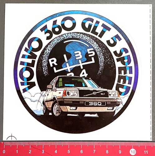 Volvo 360glt decal - volvo, decal/decal