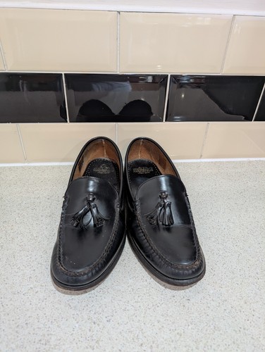 Sebago black leather - leather, loafers