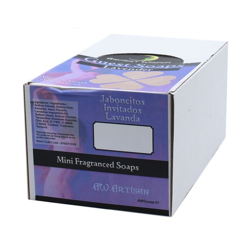 Heart guest soap lavender - heart,