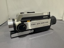 Canon Auto Zoom 318M Silver/Black - Super 8 Cine Movie Camera + Soft Pouch