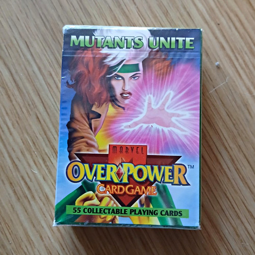 Fleer marvel overpower card - marvel,