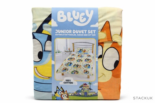 Bluey junior duvet set - bluey,