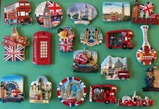 Souvenir fridge magnet - London