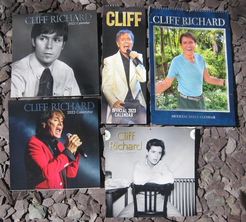 Cliff richard calendars - cliff,