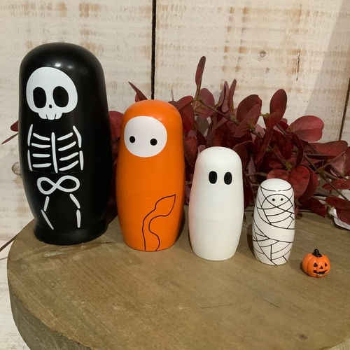 Halloween russian doll nesting - halloween,
